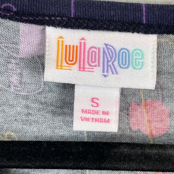 Lularoe Womens Small Winnie the Poo Print Carly Swing Dress Short Sleeve - Picture 3 of 9